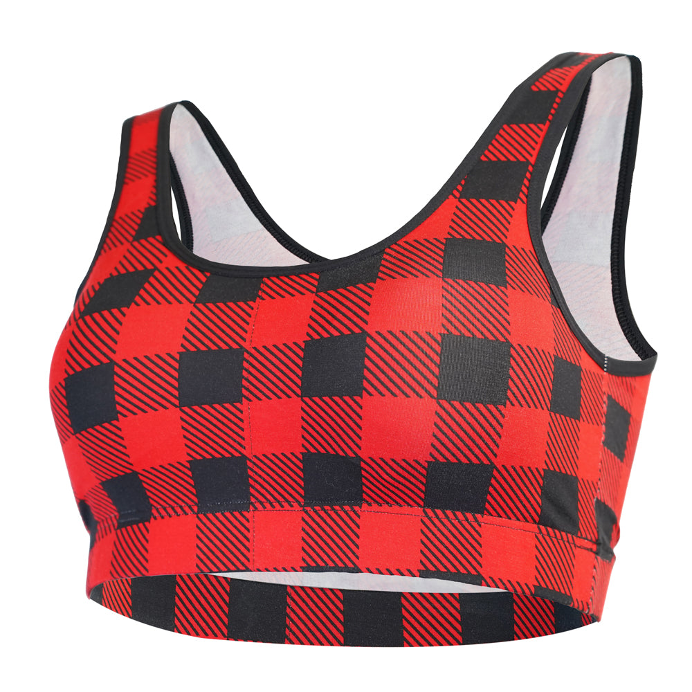 Checked bralet online