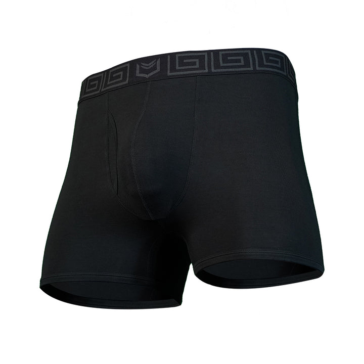 SHEATH 2.1 Bamboo Trunks - Black & Gray