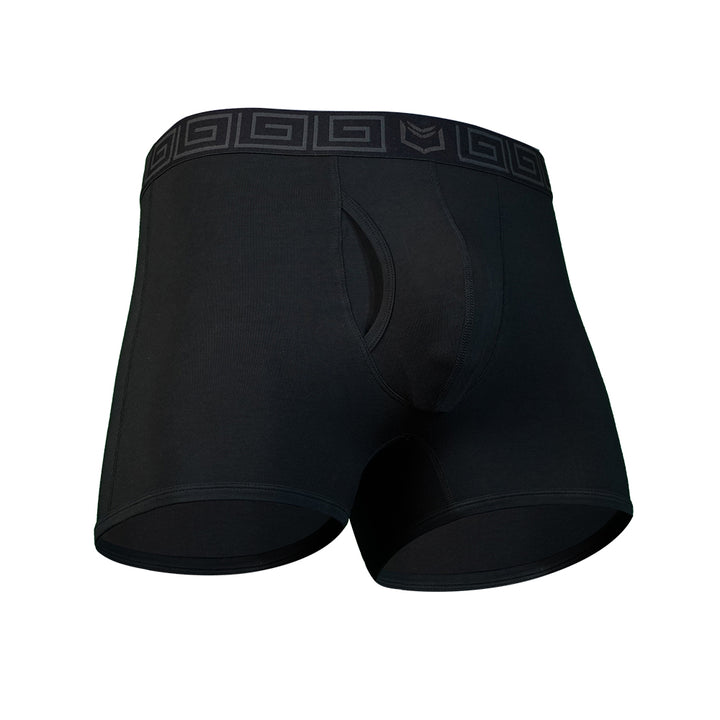 SHEATH 2.1 Bamboo Trunks - Black & Gray