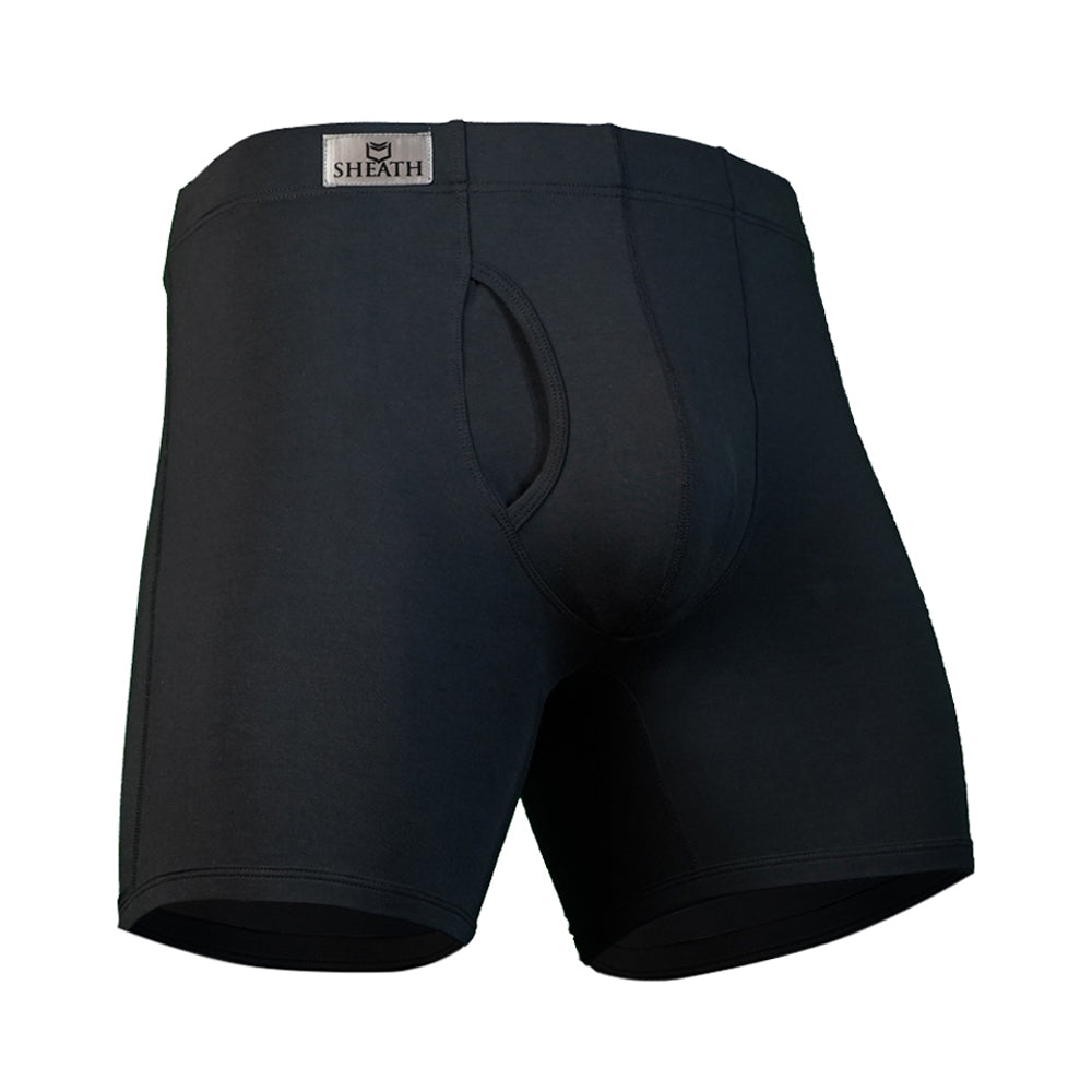 Buy Separatec Men's Dual Pouch Underwear 8'' Inseam Color Block Sport Dry  Fresh Boxer Briefs 2 Pack online