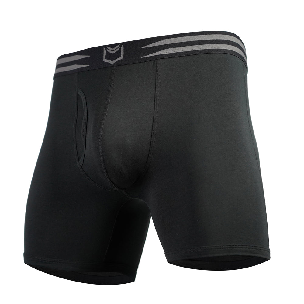 Under Armour Black Mens Large Stretch Two-Pack Boxer Brief