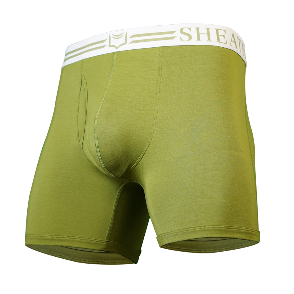 SHEATH Underwear Sheath Mens 3.0 Modal Zen Pouch Boxer Brief Small