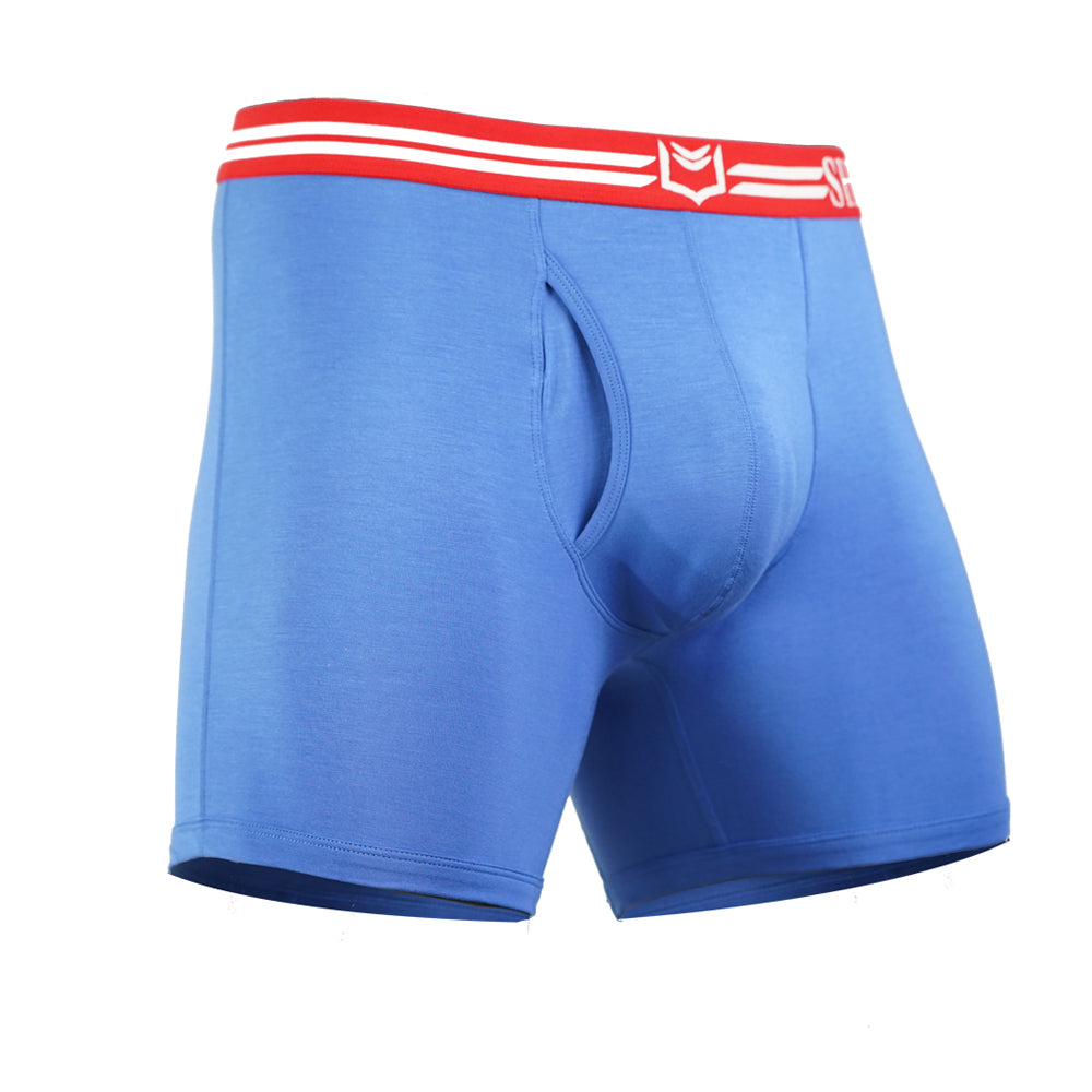 Blue 2024 boxer shorts