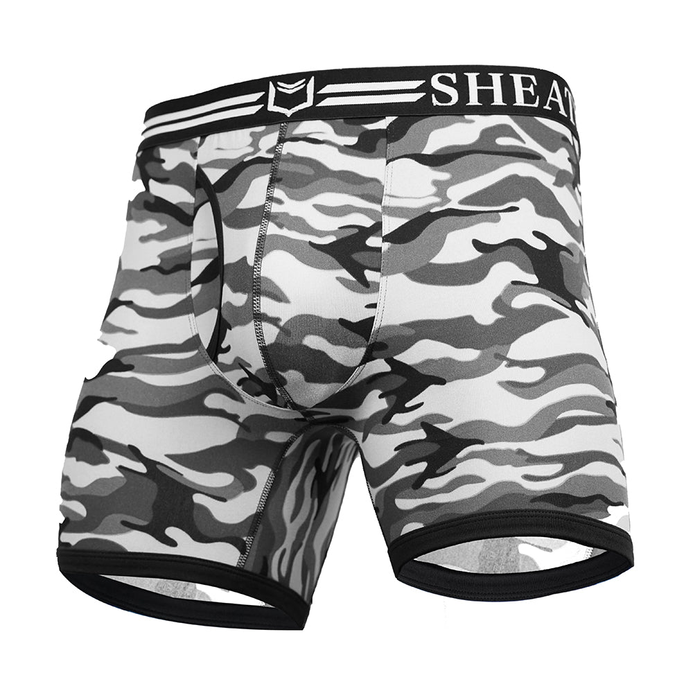 Cool Military Camo Underwear Camouflage Pattern Breathable Underpants  Printed Shorts Briefs Pouch Men Large Size Boxershorts