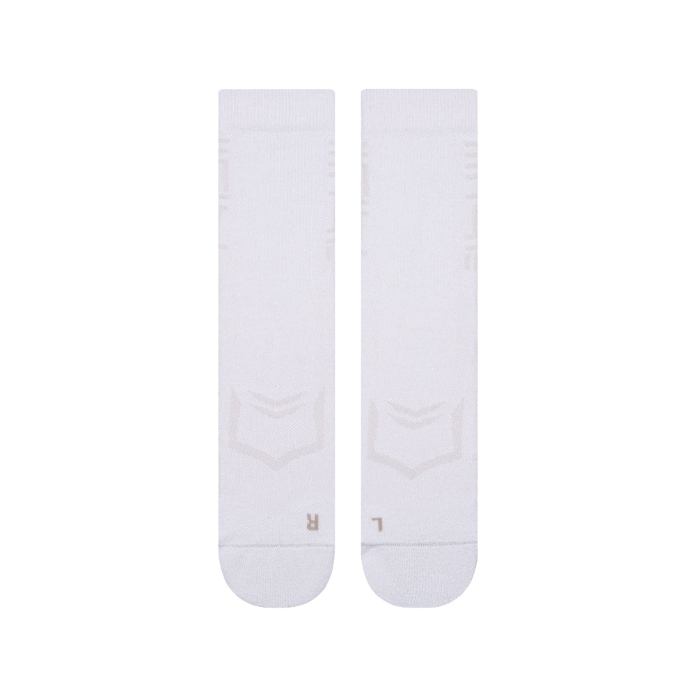 SHEATH Midweight Cushioned Cotton Crew Socks - White