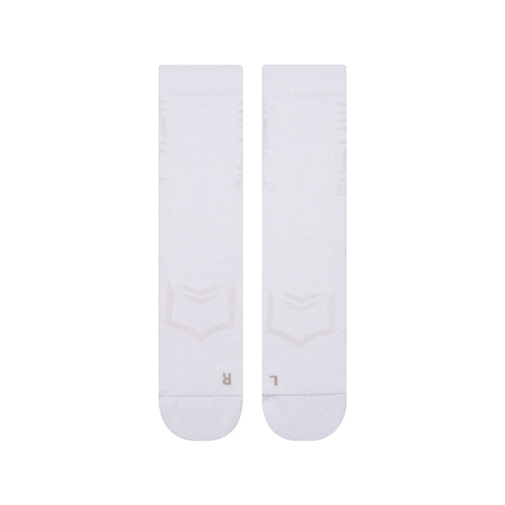 SHEATH Midweight Cushioned Cotton Crew Socks - White