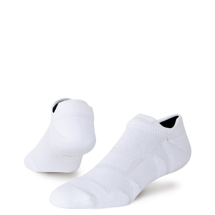 SHEATH Midweight Cushioned Cotton Tab Socks - White