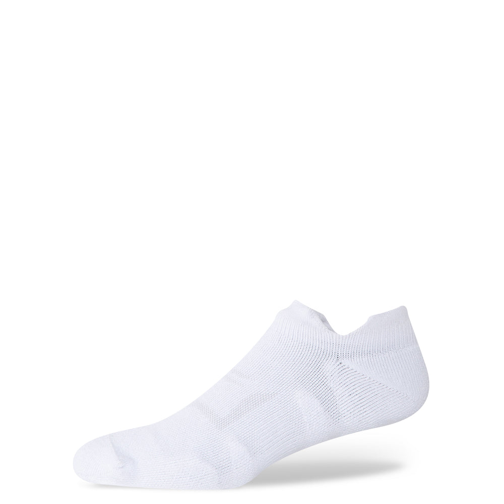 SHEATH Midweight Cushioned Cotton Tab Socks - White