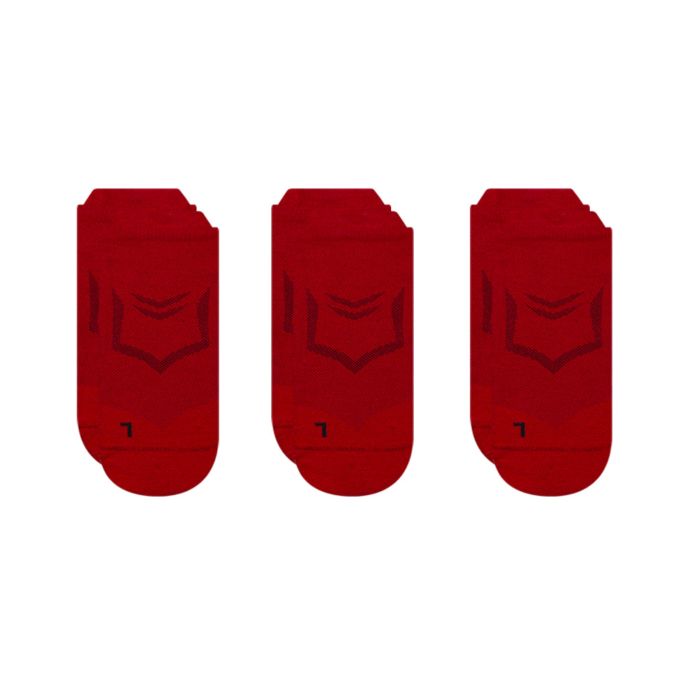 SHEATH Tab Socks 3 Pack - Red