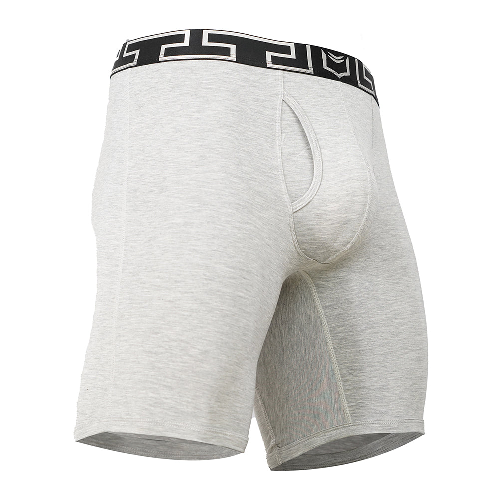 Guess 3-pack logo boxer briefs in gray/white/black